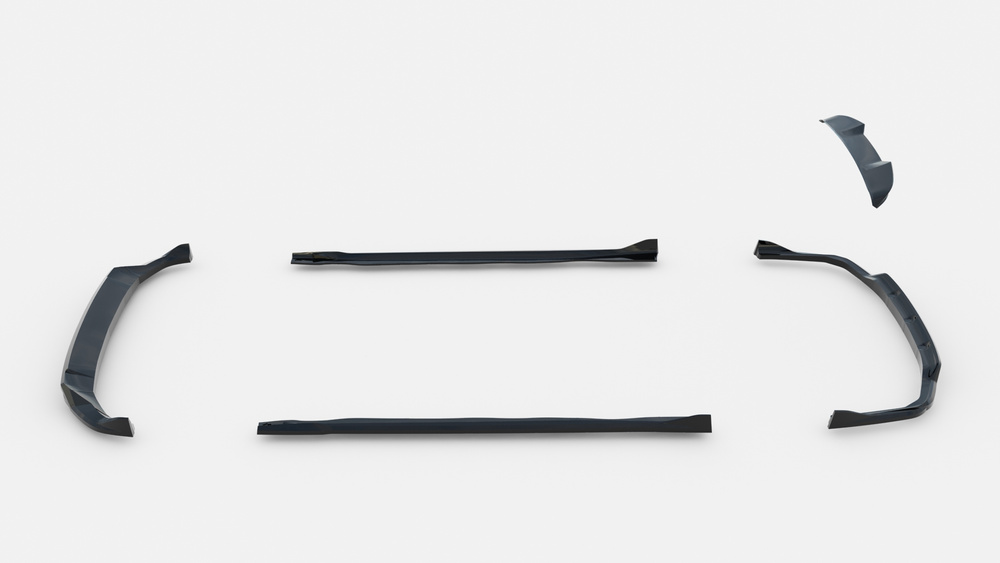 Set of Splitters BMW X7 M-Pack G07 Facelift