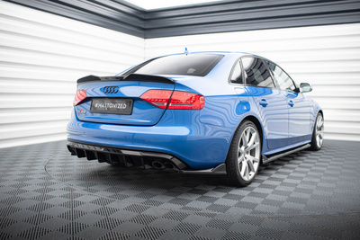 Rear Side Splitters V.2 Audi S4 / A4 S-Line Sedan B8