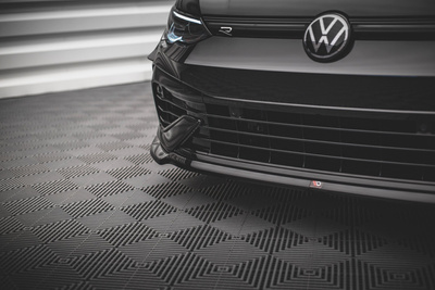 Front Splitter V.6 Volkswagen Golf R Hatchback / Variant Mk8