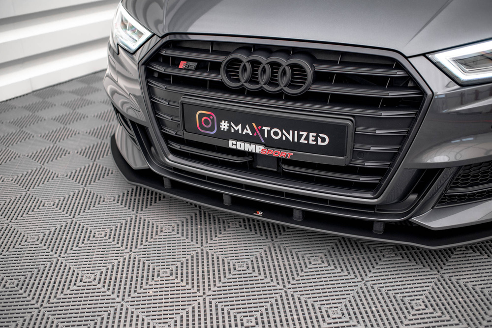 Street Pro Front Splitter Audi S3 / A3 S-Line Sportback 8V Facelift