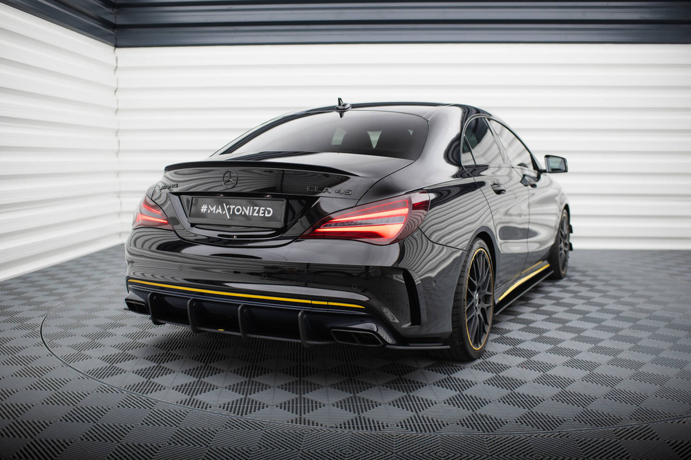 Street Pro Rear Side Splitters Mercedes-AMG CLA 45 C117 Facelift