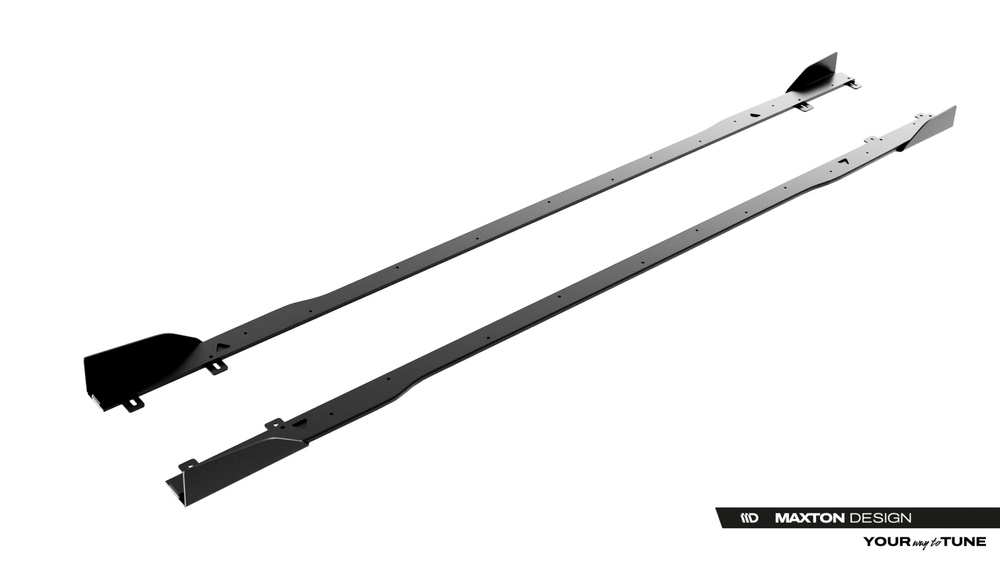 Street Pro Side Skirts Diffusers + Flaps Audi A5 S-Line / S5 Sedan / Avant B10