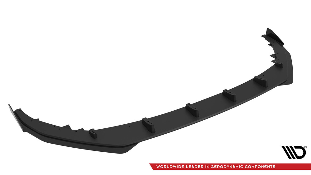 Street Pro Front Splitter + Flaps Audi A3 S-Line Sedan / S3 Sedan 8Y Facelift