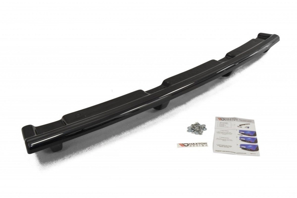 Rear Splitter for BMW 4 Coupe / Gran Coupe / Cabrio M-Pack F32 / F36 / F33 (with vertical bars)