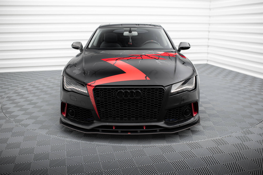 Street Pro Front Splitter Audi A7 RS7 Look C7