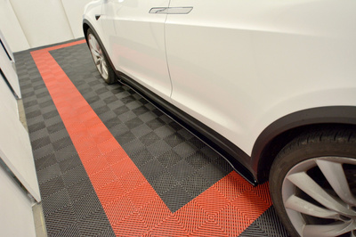Side Skirts Diffusers V.2 Tesla Model X Mk1
