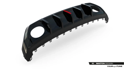 Rear Valance Audi RS3 8Y Sedan 8Y Facelift (Version with original reflector)