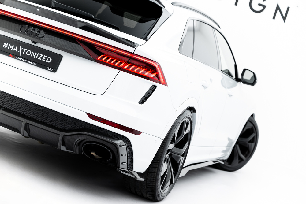 Prepreg Carbon Fiber Rear Side Splitters Audi RSQ8 Mk1