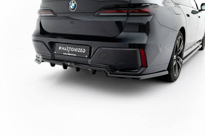 Rear Splitter (with vertical bars) V.1 BMW 7 M-Pack G70