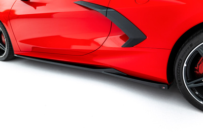 Set of Splitters Chevrolet Corvette C8