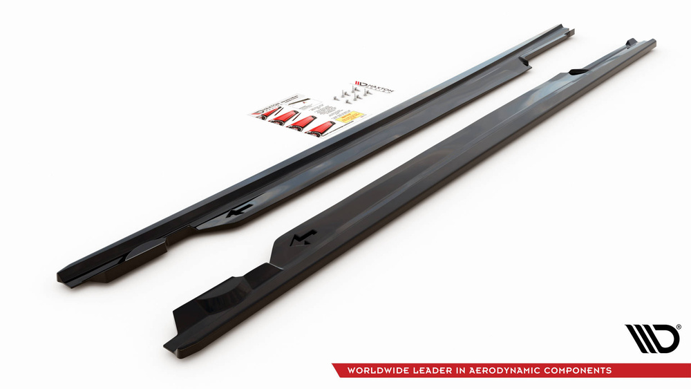 Side Skirts Diffusers Volkswagen Passat B8 Facelift