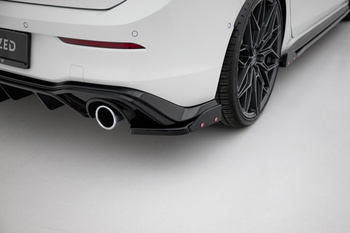 Rear Side Splitters V.4 + Flaps Volkswagen Golf GTI / GTE Mk8