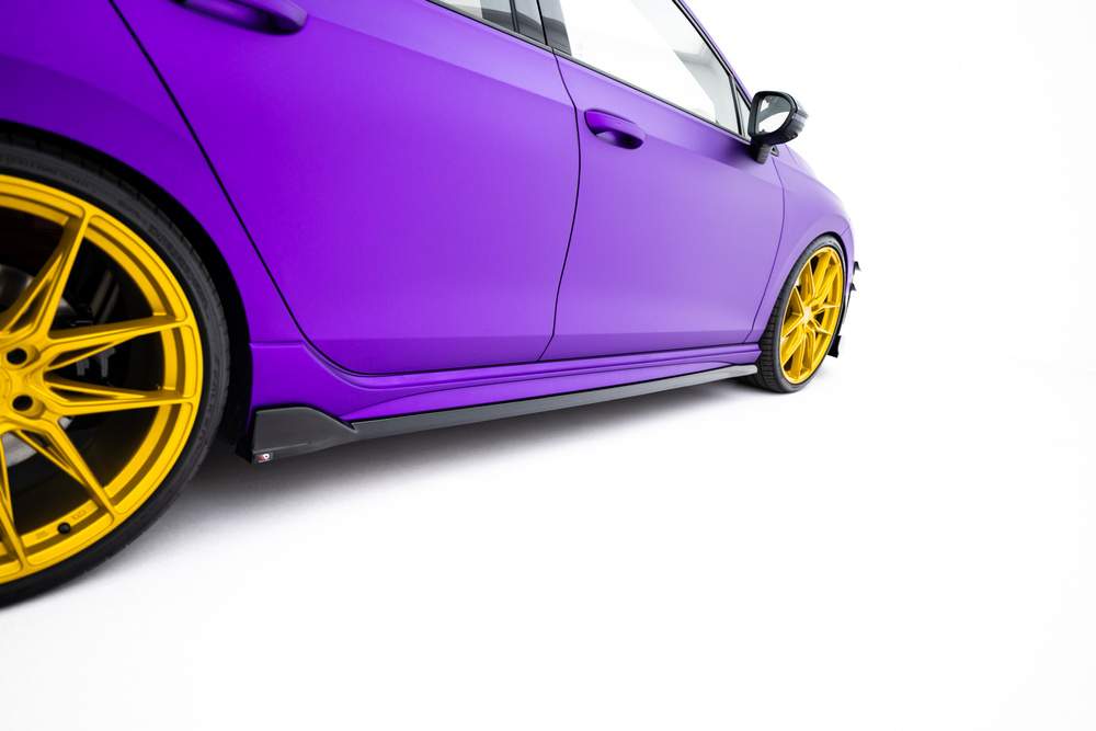 Set of Splitters V.6 Volkswagen Golf R Hatchback Mk8 Facelift