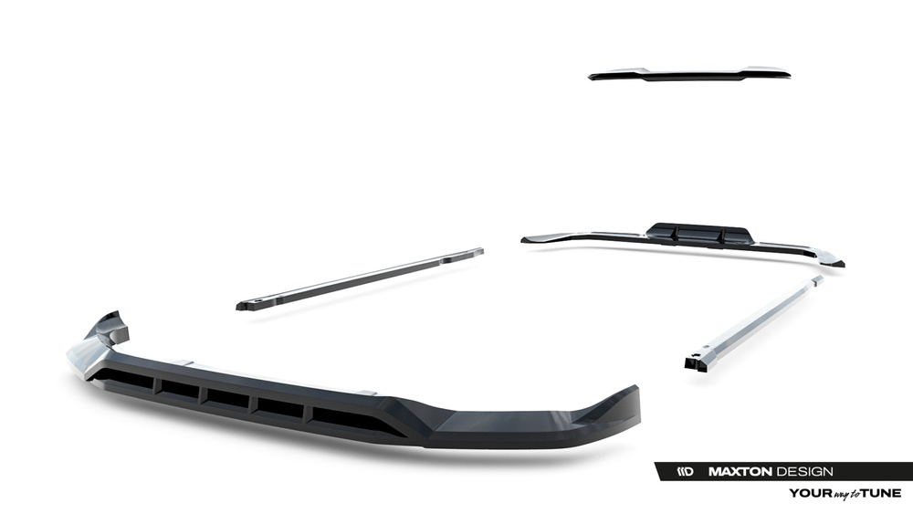 Set of Splitters BMW X1 M-Pack U11