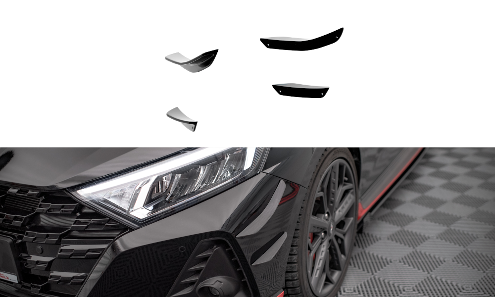 Front Bumper Wings (Canards) Hyundai I20 N Mk3