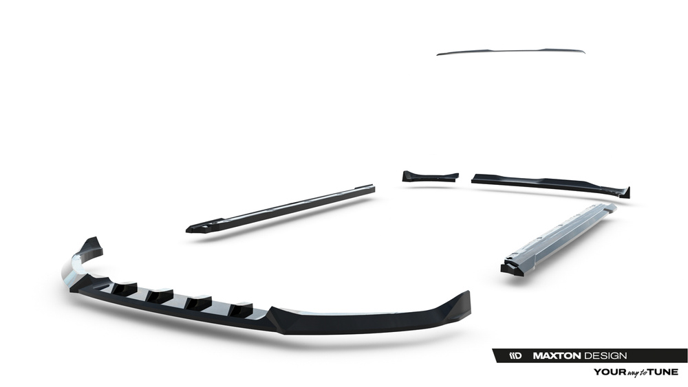 Set of Splitters Opel Corsa F Facelift (Mk6 Facelift)