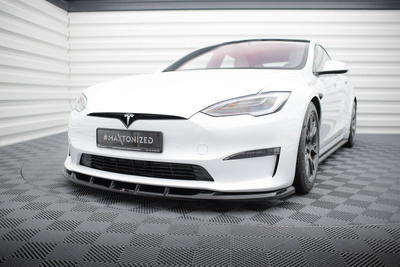 Front Splitter V.3 Tesla Model S Plaid Mk1 Facelift