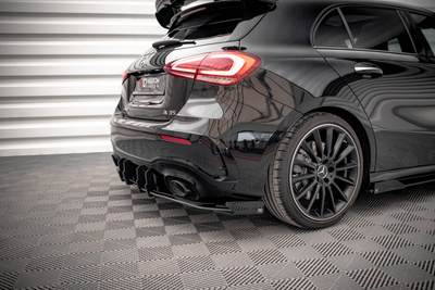 Street Pro Rear Valance + Flaps Mercedes A35 AMG Hatchback Aero Pack W177