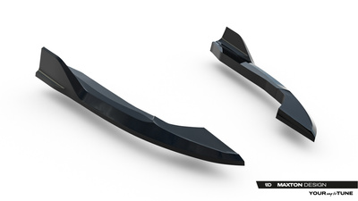 Rear Side Splitters V.1 Volkswagen Golf R Variant Mk8 / Mk8 Facelift