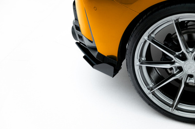 Street Pro Rear Side Splitters V.2 + Flaps BMW 1 M-Pack F70
