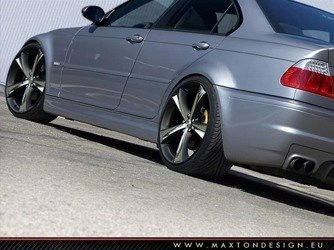 SIDE SKIRTS BMW 3 E46 - 4 DOOR SALOON < M3 LOOK >