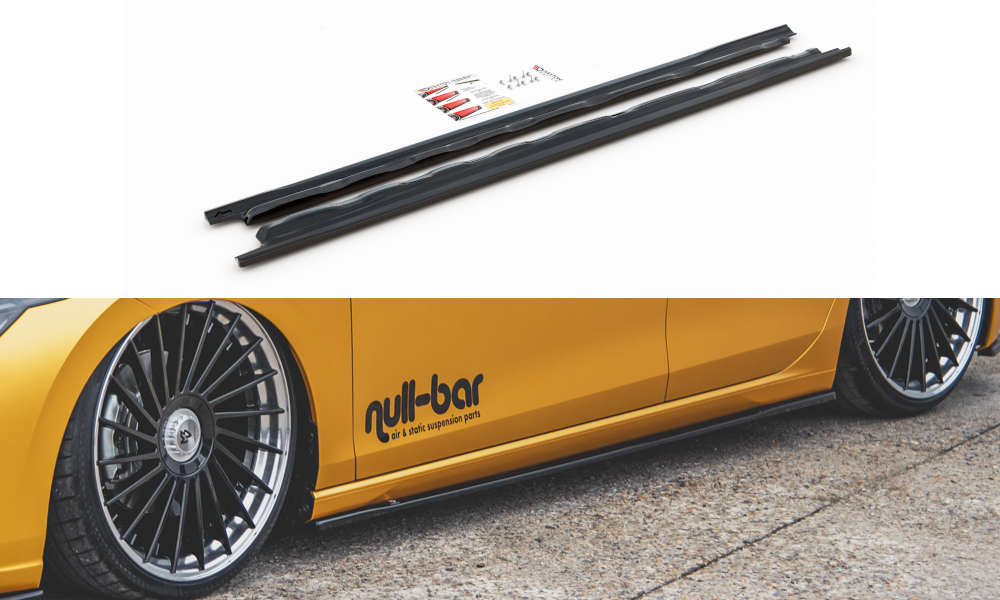 Side Skirts Diffusers V.1 Volkswagen Golf Mk8