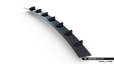 The extension of the rear window Subaru WRX STI Mk2