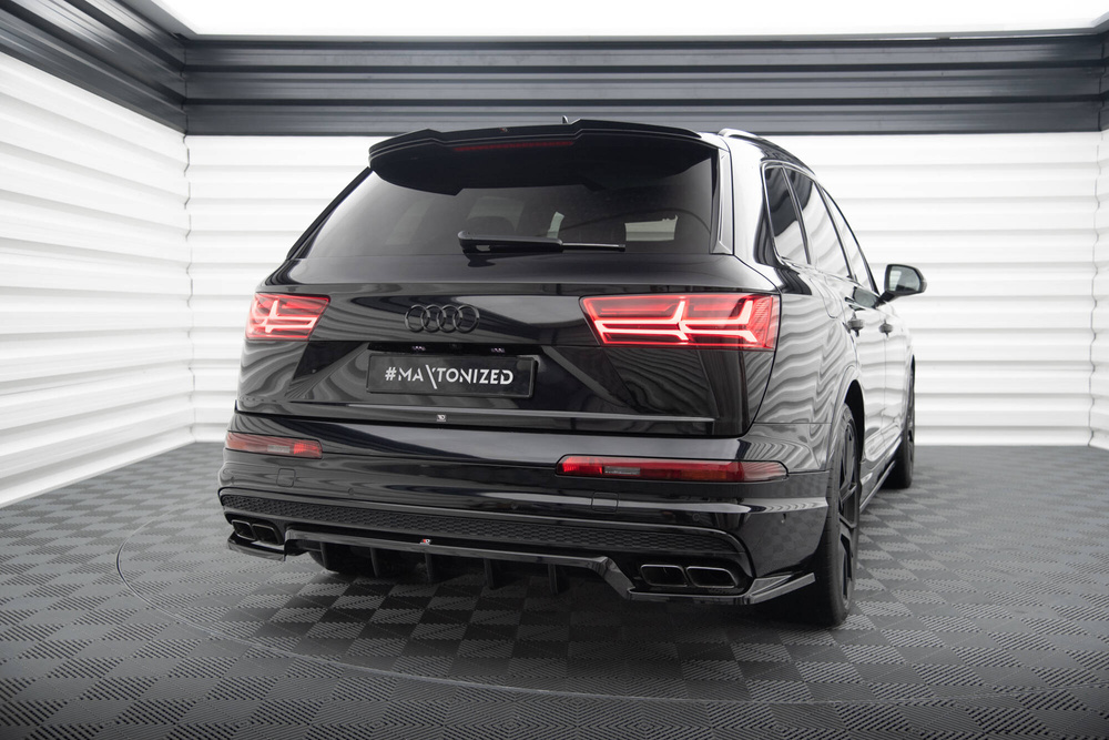 Rear Splitter (with vertical bars) Audi SQ7 / Q7 S-Line Mk2