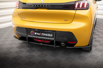 Street Pro Rear Side Splitters Peugeot 208 GT Mk2