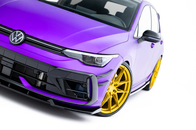 Front Splitter V.3 Volkswagen Golf R Hatchback Mk8 Facelift