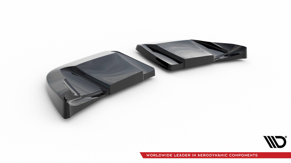 Rear Side Splitters Chevrolet Corvette Widebody C6