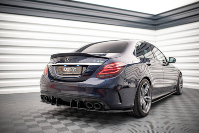 Street Pro Rear Diffuser Mercedes-AMG C 43 Sedan / Estate W205 / S205 Facelift