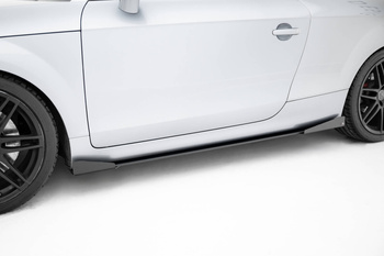 Street Pro Side Skirts Diffusers + Flaps Audi TT S / TT S-Line 8J Facelift