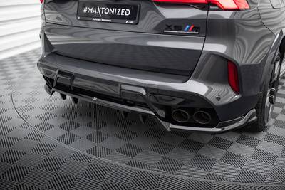Rear Splitter (with vertical bars) BMW X5 M F95 / F95 Facelift 