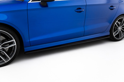 Side Skirts Diffusers V.1 Audi S3 / A3 S-Line 8V / 8V FL Sedan