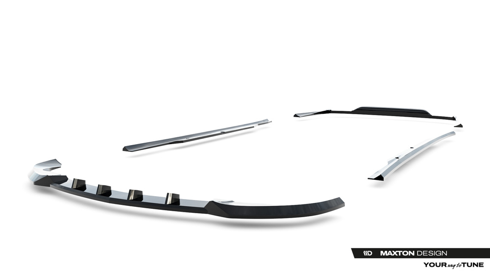 Set of Splitters Mercedes-Benz E Sedan W212 Facelift