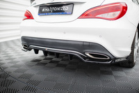 Rear Splitter (with vertical bars) Mercedes-Benz CLA C117 Facelift