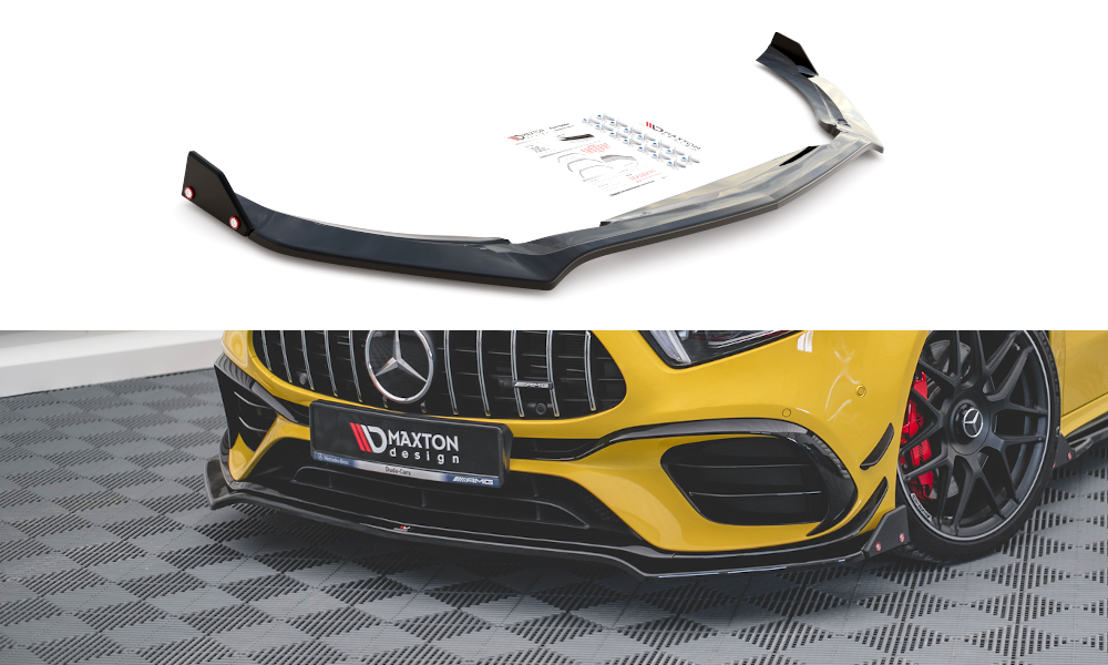 Front Splitter V.3 + Flaps Mercedes-AMG A 45 S Aero Pack W177