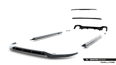 Set of Splitters Audi RSQ8 Mk1