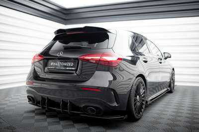 Street Pro Rear Side Splitters + Flaps Mercedes-AMG A35 Hatchback W177