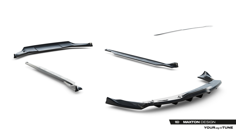 Set of Splitters Tesla Model X Mk1 Facelift