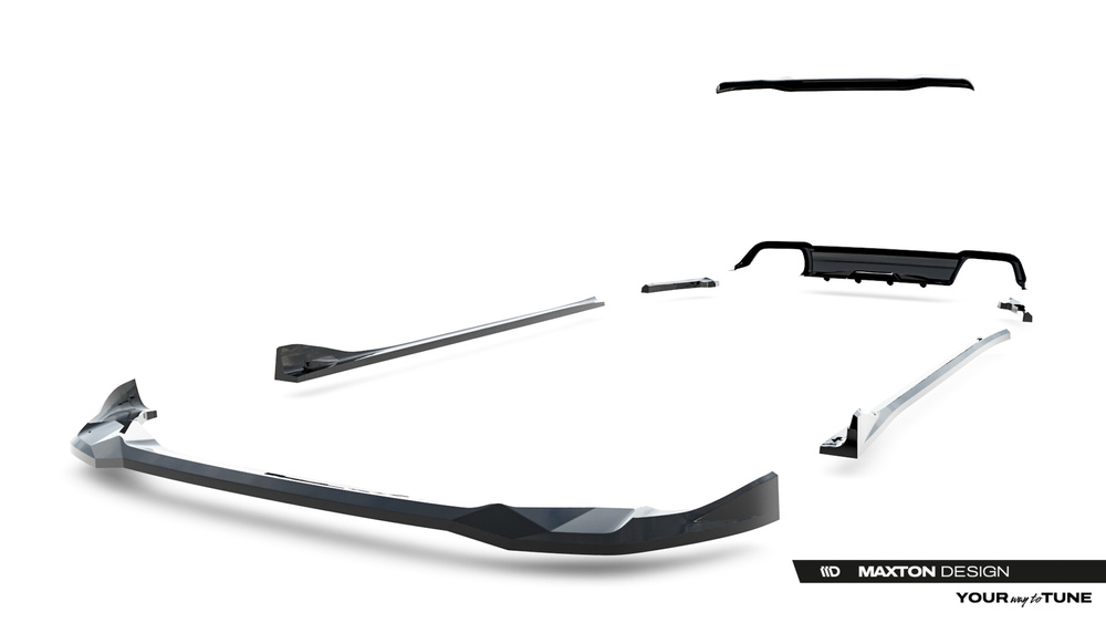 Set of Splitters BMW X3 M F97 Facelift
