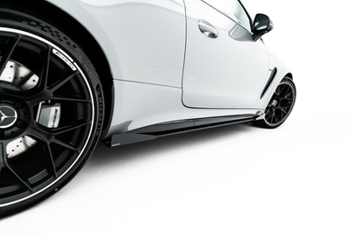 Street Pro Side Skirts Diffusers + Flaps Mercedes-AMG CLE 53 Aero C236