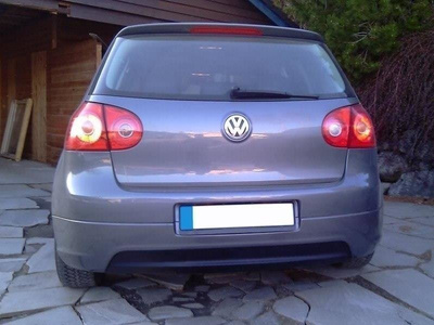 Rear Valance Volkswagen Golf GTI Edition 30 Mk5 (without exhaust hole, for standard exhaust)