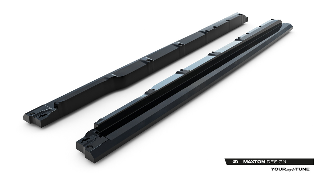 Side Skirts Diffusers Lexus RX F-Sport Mk4 Facelift (version without OEM step rails)