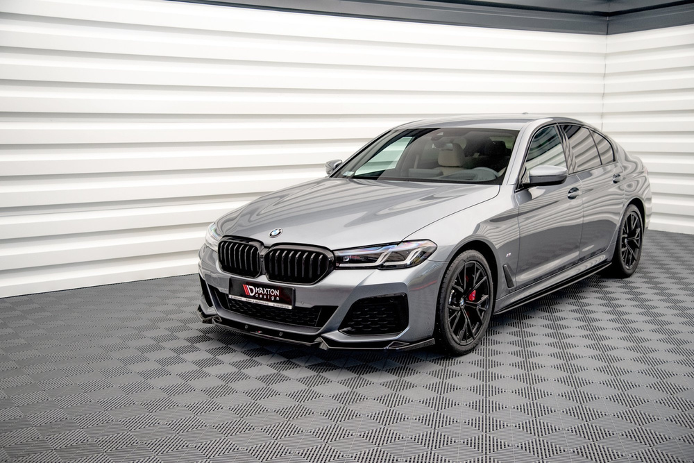 Front Splitter V.1 BMW 5 M-Pack / M550i / M550d  Sedan / Touring G30 / G31 Facelift 