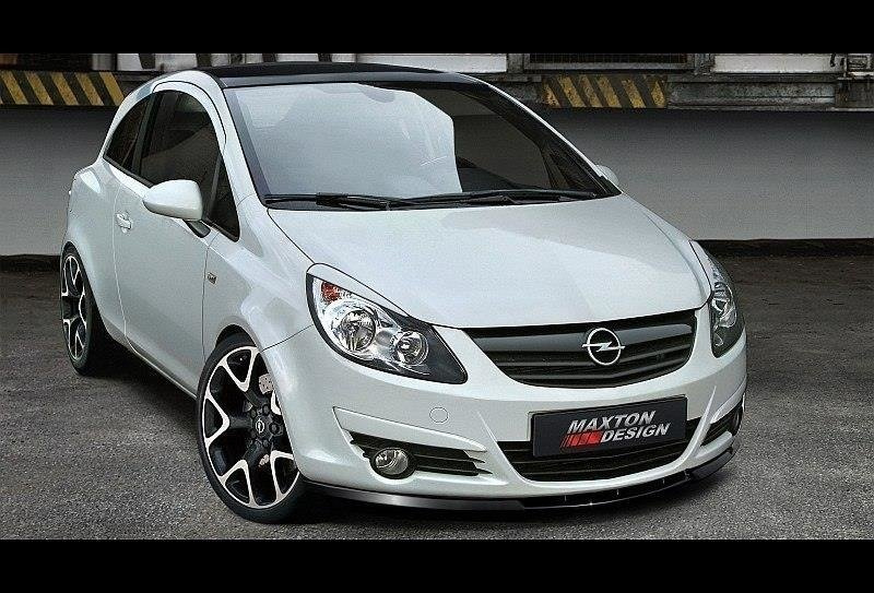 FRONT SPLITTER OPEL CORSA D (PREFACE)