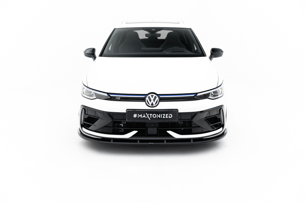 Front Splitter V.2 Volkswagen Golf R Variant Mk8 Facelift