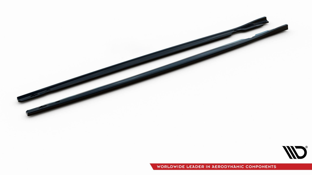 Side Skirts Diffusers V.2 Volkswagen Golf R Hatchback Mk8 Facelift
