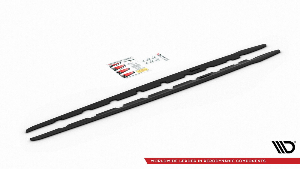 Side Skirts Diffusers V.2 for BMW 1 F40 M-Pack/ M135i 